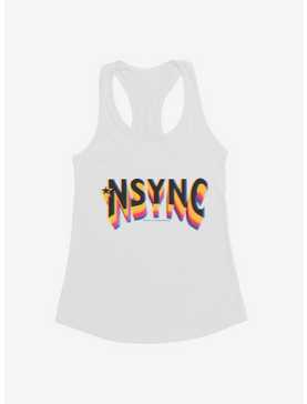 NSYNC Rainbow Fade Logo Womens Tank Top, , hi-res