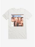 NSYNC Self Titled Album Cover T-Shirt, WHITE, hi-res