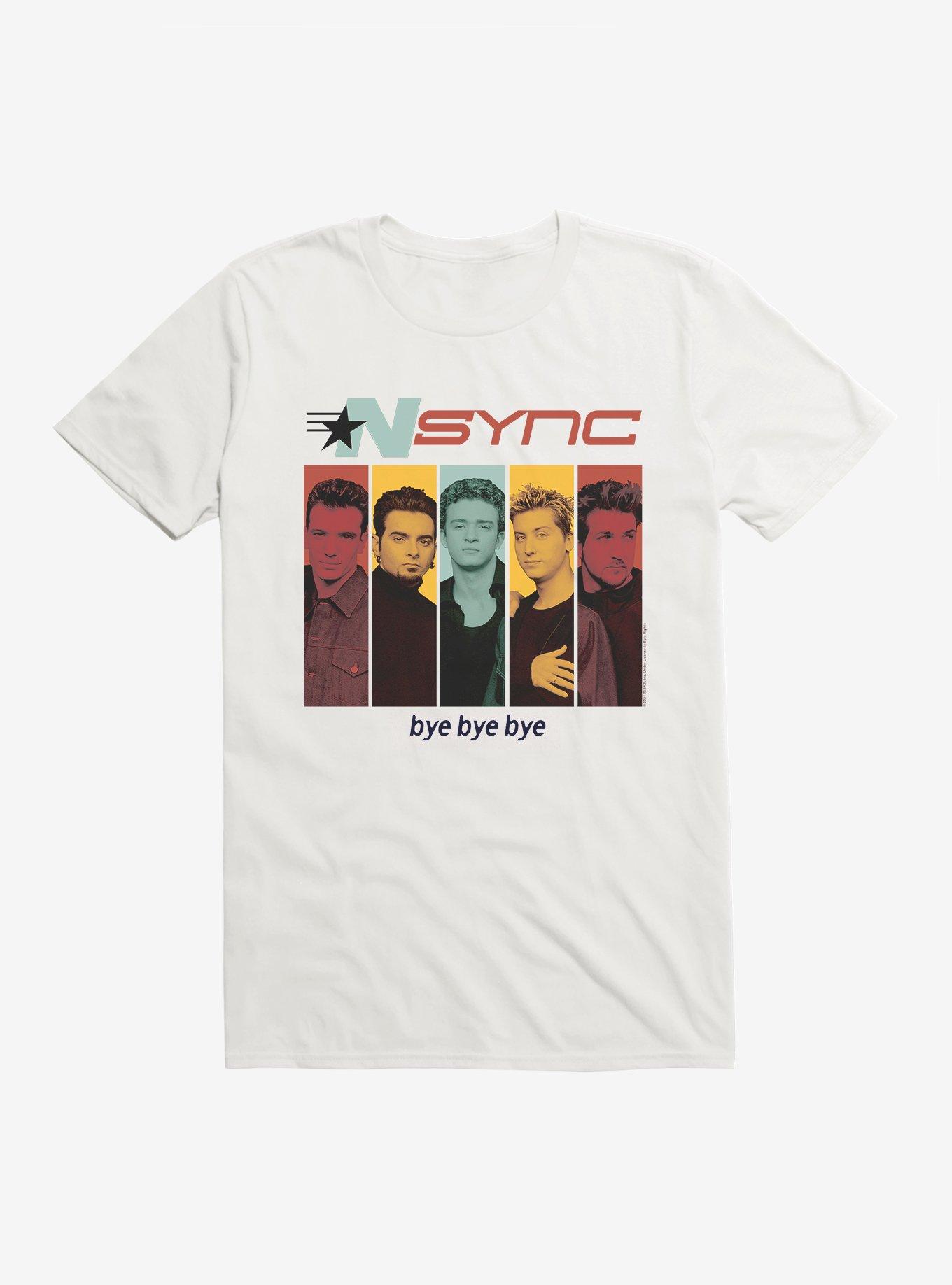 NSYNC Bye Bye Bye T-Shirt, WHITE, hi-res