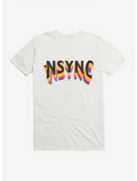 NSYNC Rainbow Fade Logo T-Shirt, , hi-res