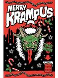 Hot Topic Merry Krampus Dead Inside Poster, , hi-res