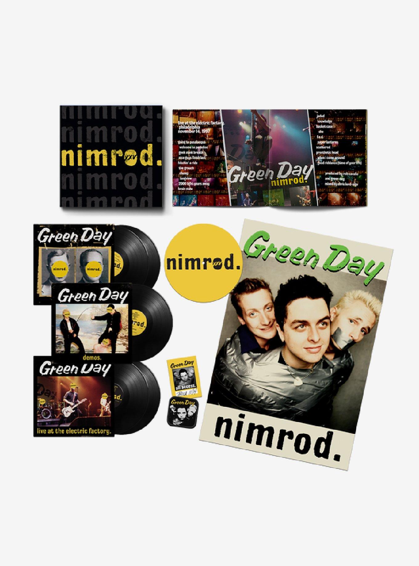 Hot Topic Green Day Nimrod (25th Anniversary Edition) Vinyl LP 