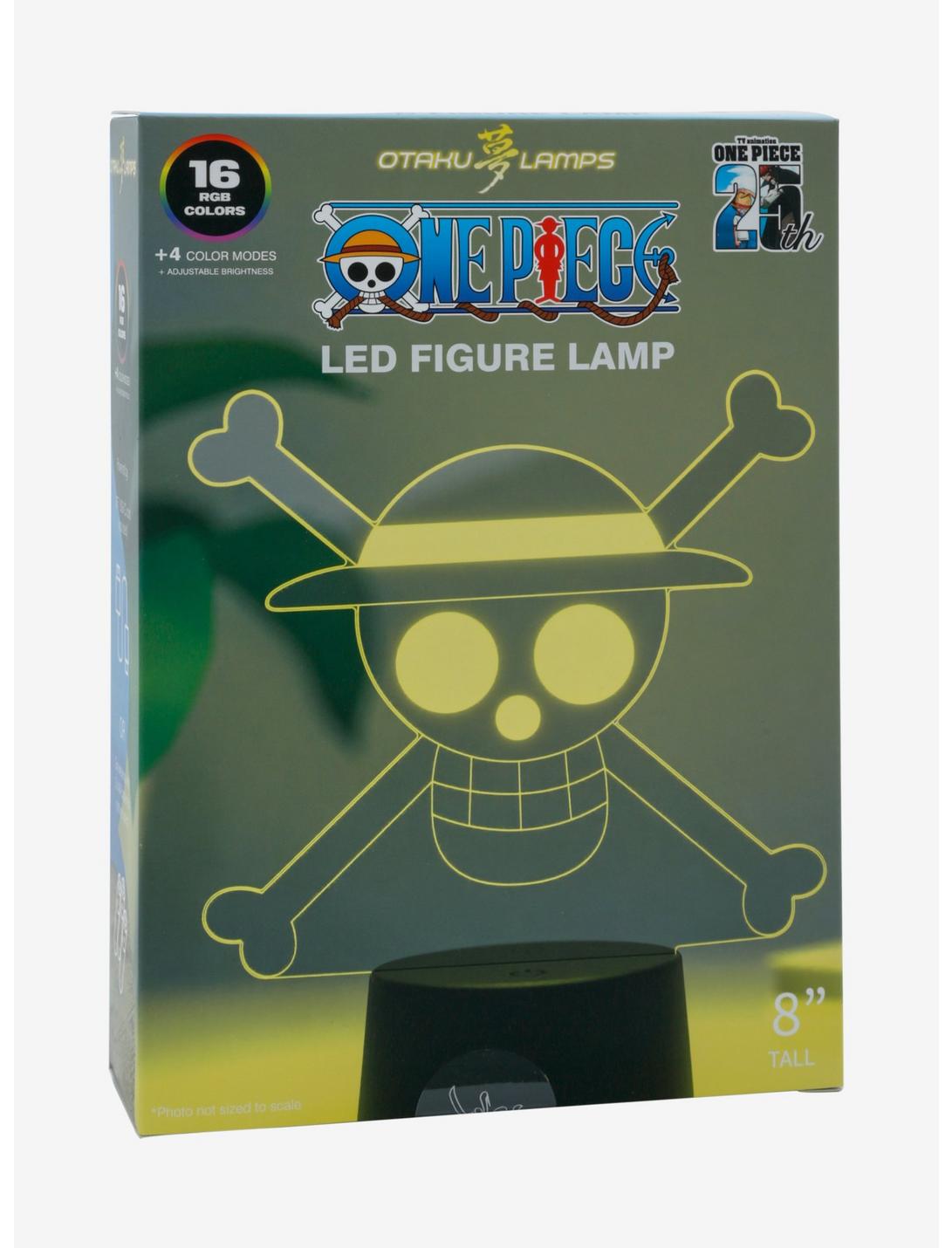 Otaku Lamps One Piece Straw Hat Pirates Jolly Roger LED Lamp, , hi-res