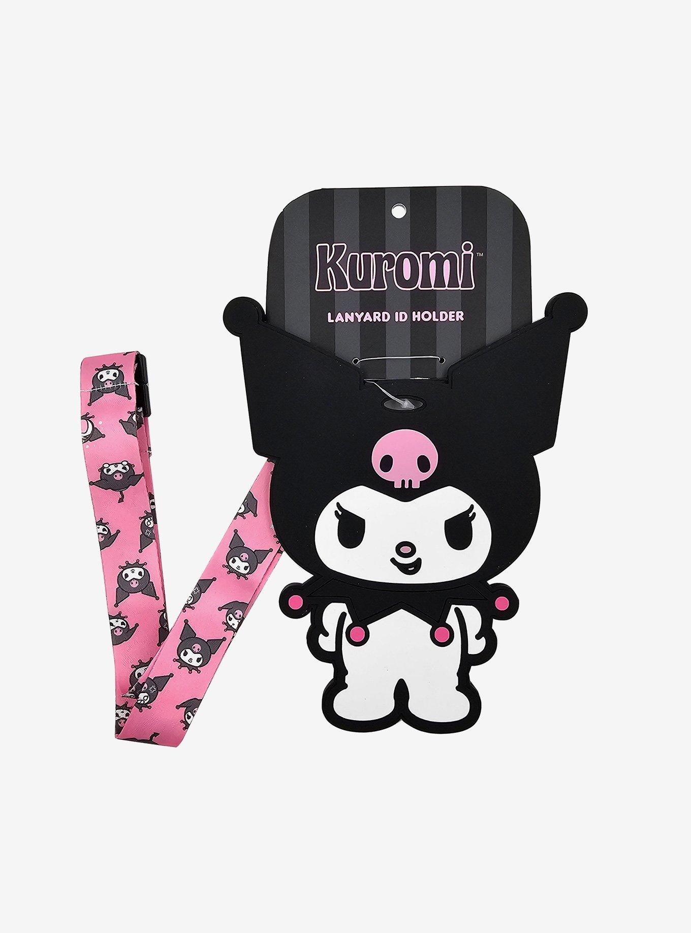 Kuromi Figural Lanyard, , hi-res