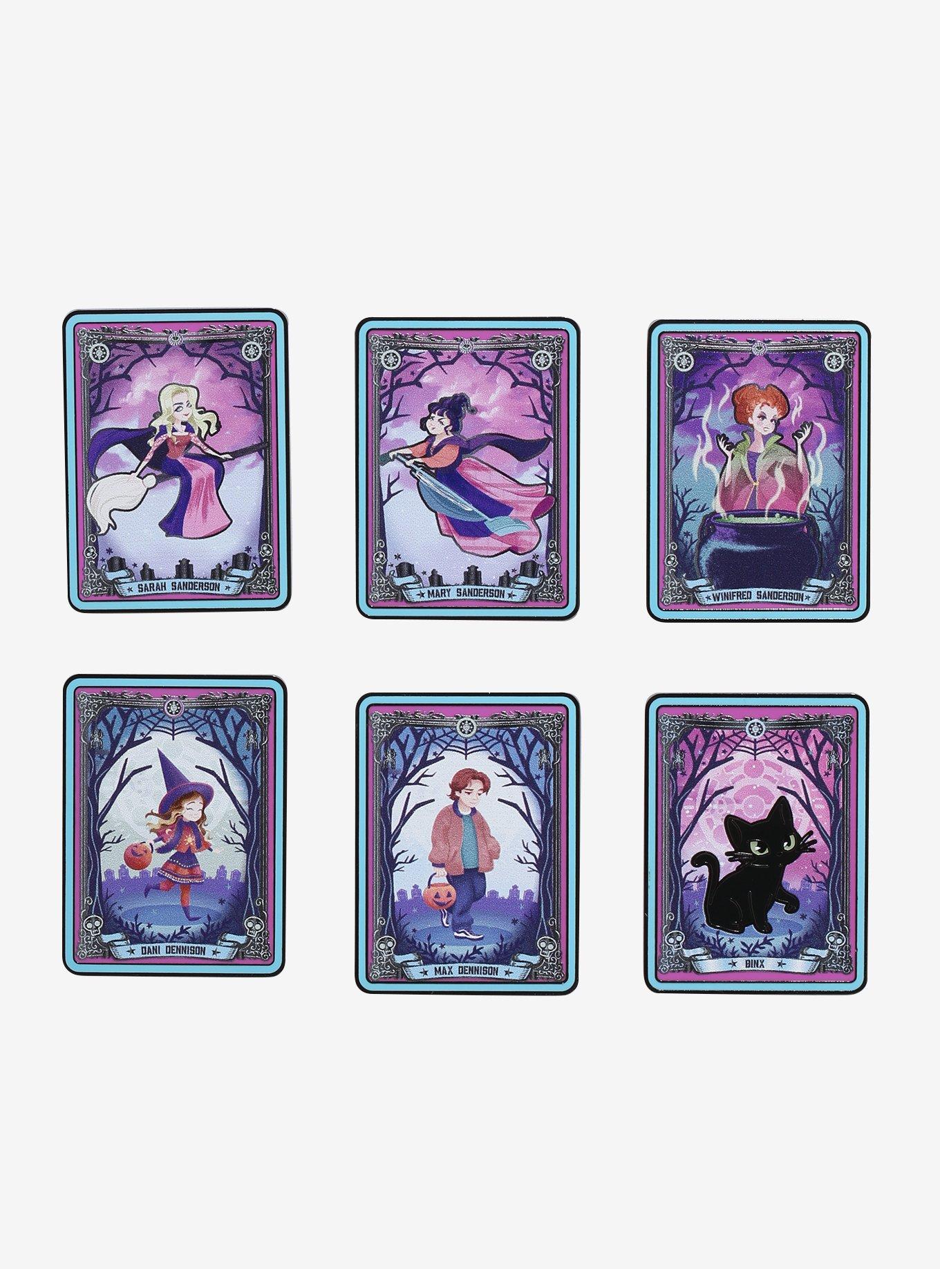 Loungefly Disney Hocus Pocus Tarot Card Blind Box Enamel Pin