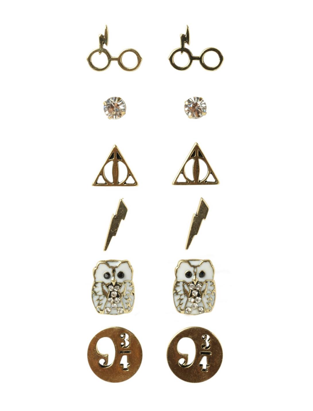 Harry Potter Icons Earring Set, , hi-res