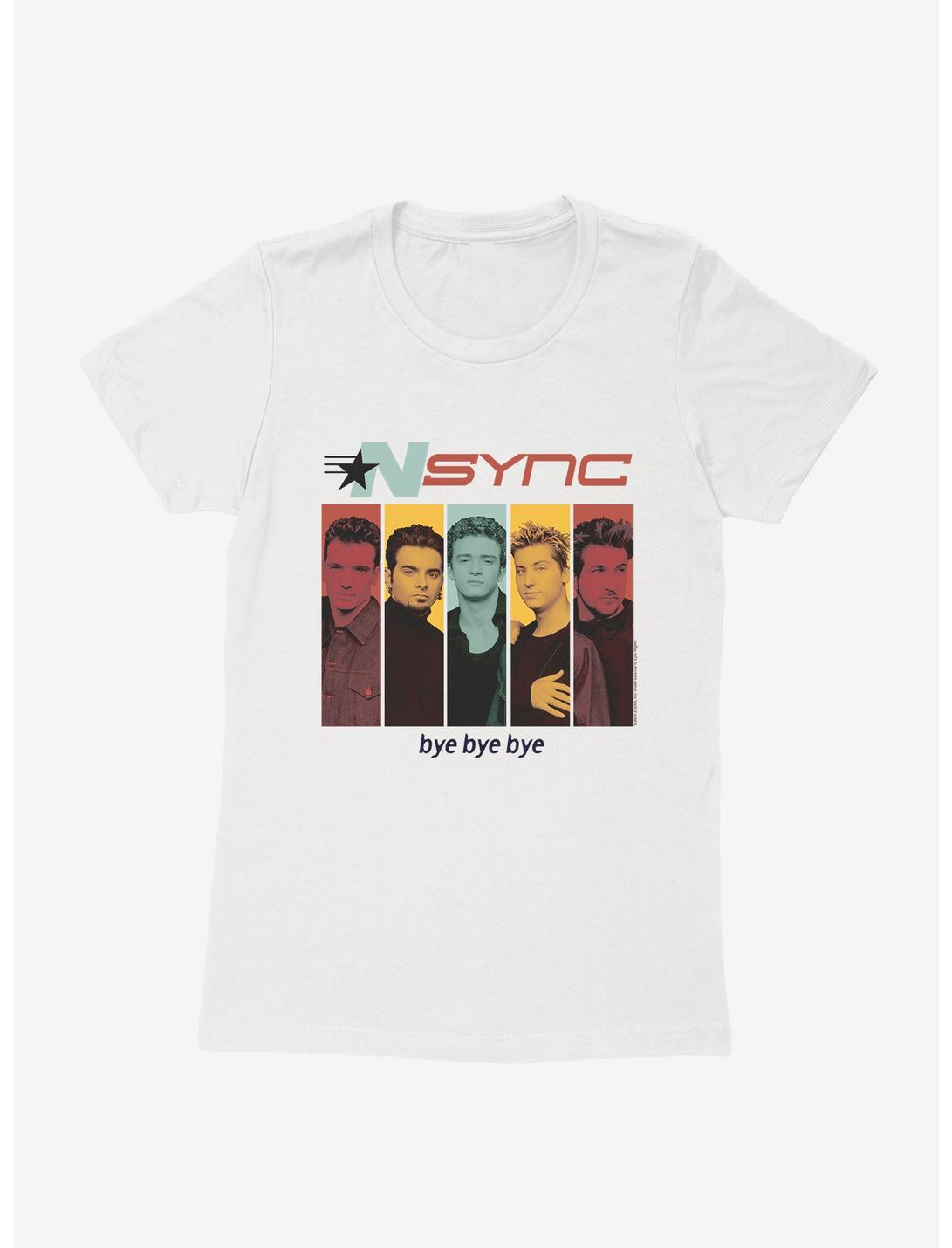 NSYNC Bye Bye Bye Womens T-Shirt, WHITE, hi-res