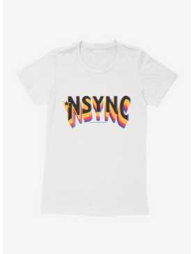 NSYNC Rainbow Fade Logo Womens T-Shirt, , hi-res