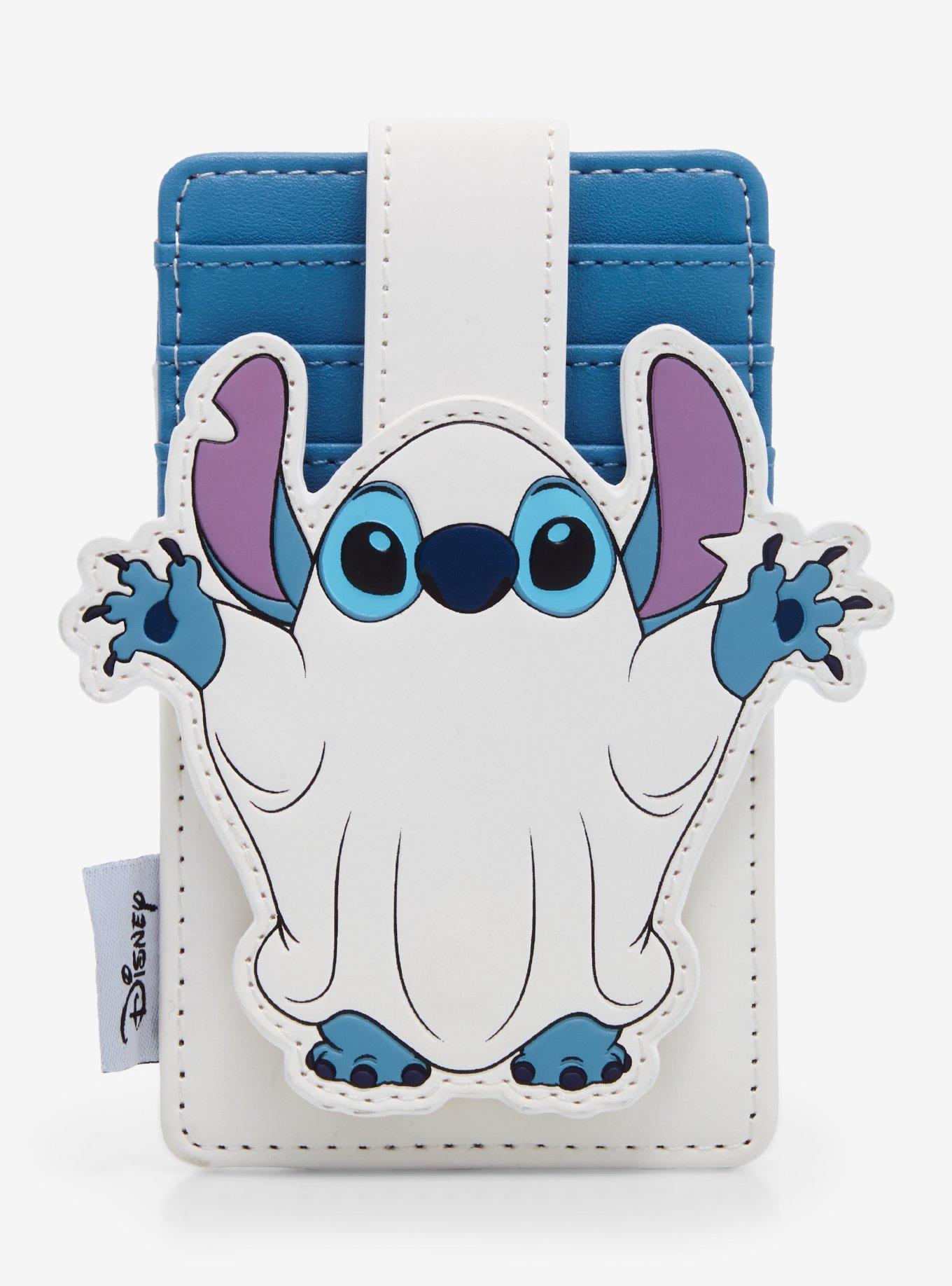 Loungefly Disney Stitch Ghost Glow-In-The-Dark Cardholder 