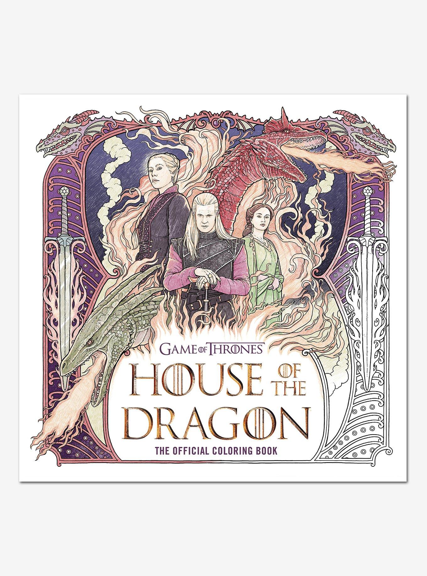 House Of The Dragon Official Coloring Book