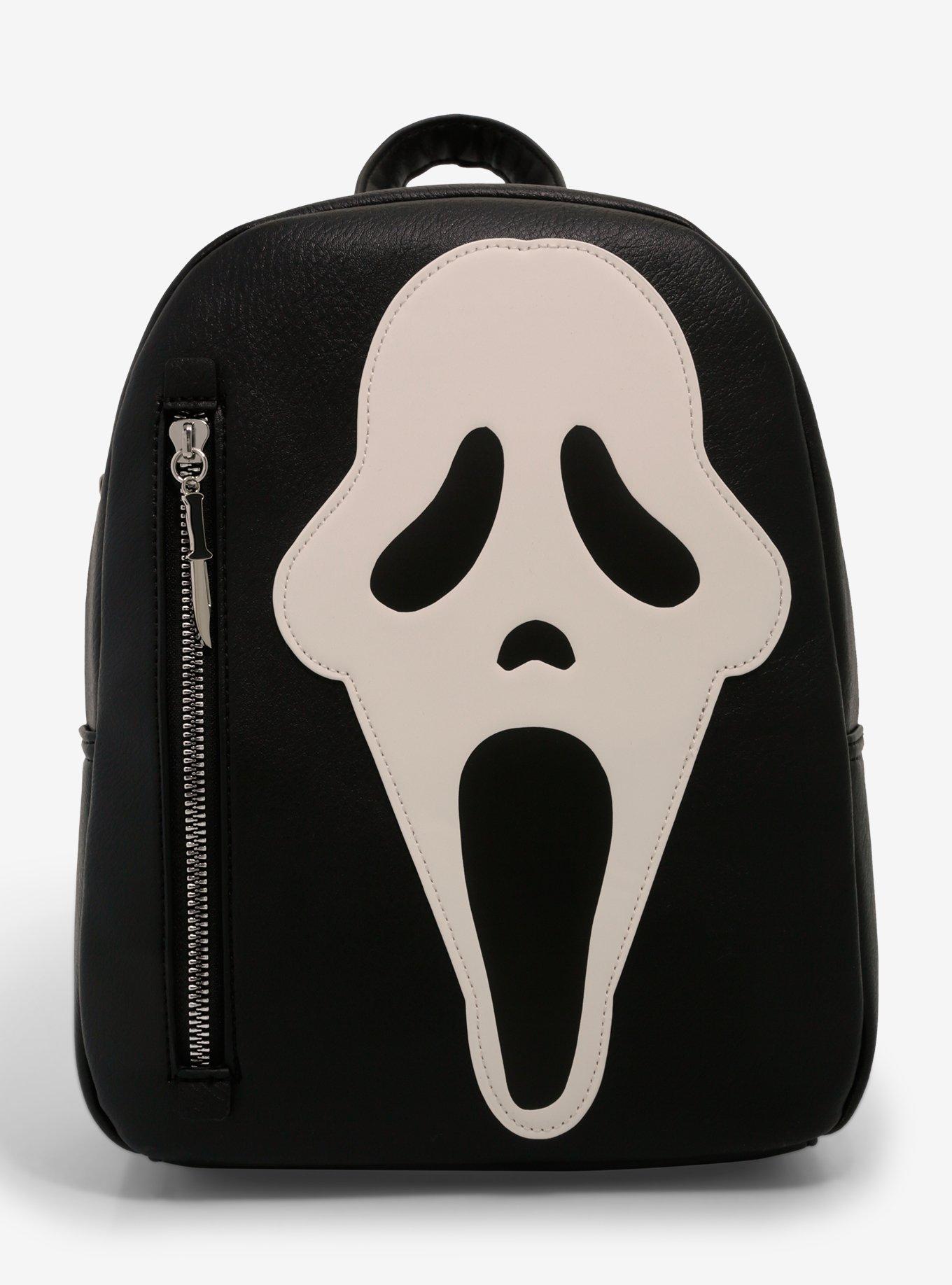 Ghost Face Glow-In-The-Dark Mini Backpack, , hi-res