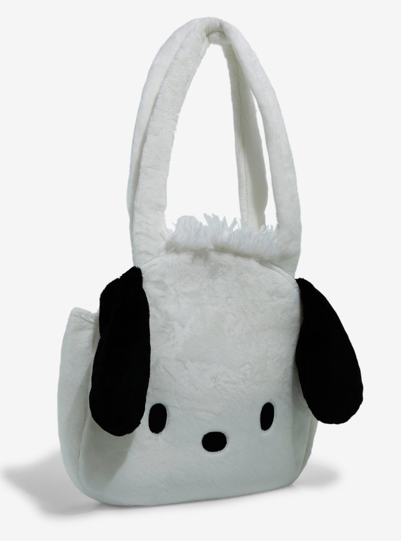 Pochacco Face Plush Tote Bag, , hi-res