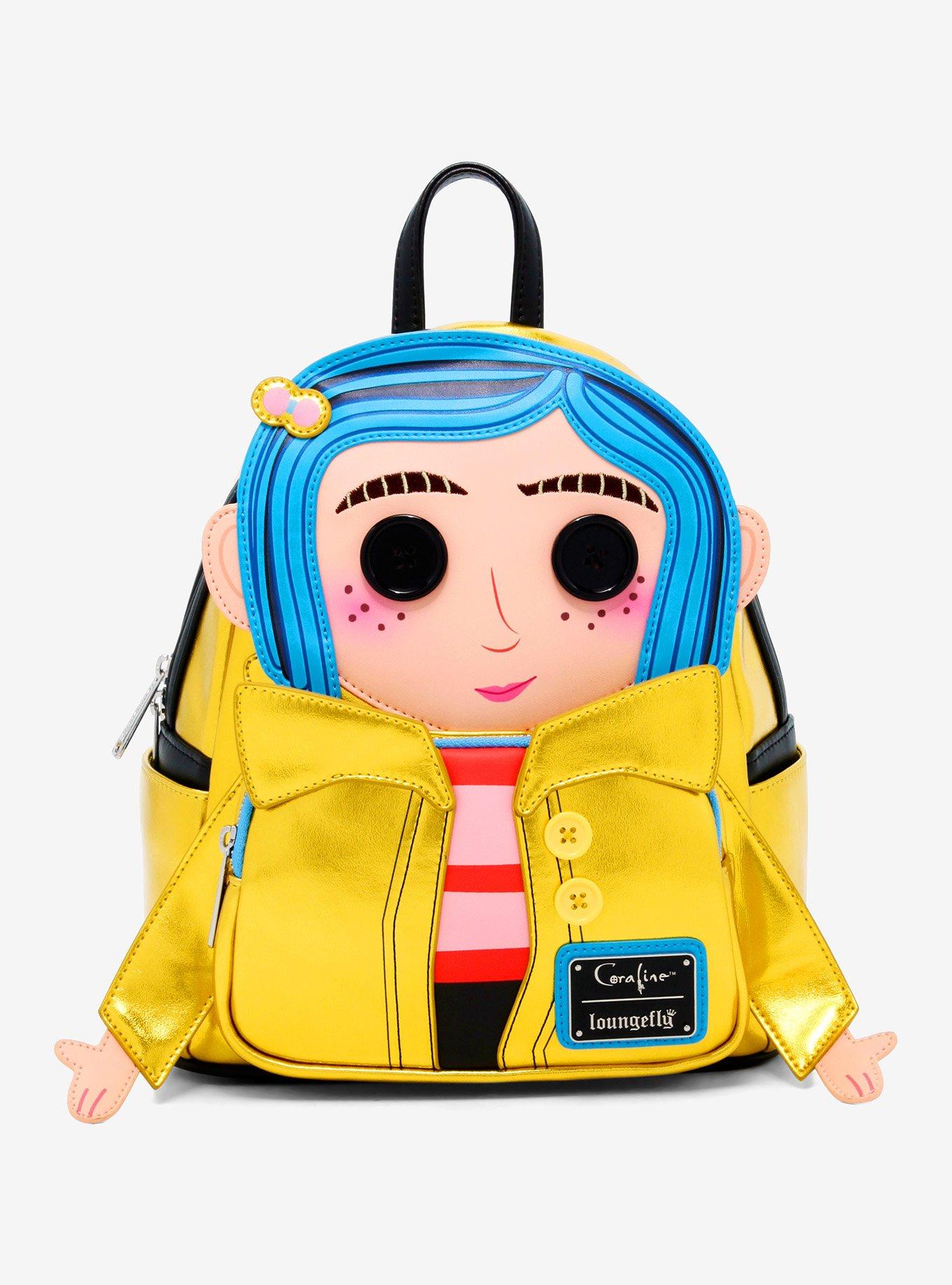 Loungefly Coraline Doll Iridescent Mini Backpack Hot Topic