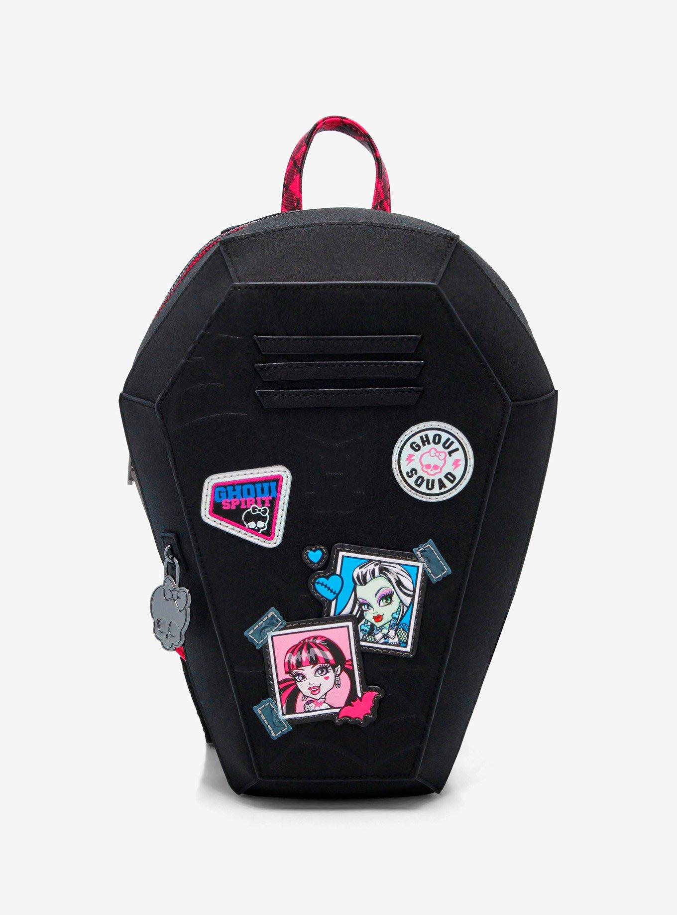 Loungefly Monster High Coffin Locker Figural Mini Backpack, , hi-res