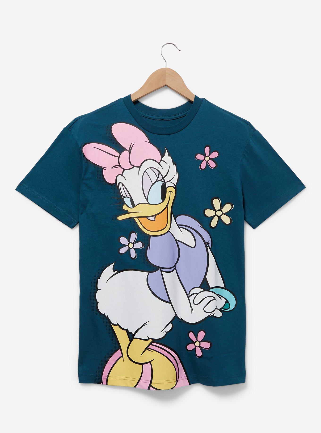 Disney Daisy Duck Jumbo Print Women's T-Shirt — BoxLunch Exclusive, FOREST, hi-res