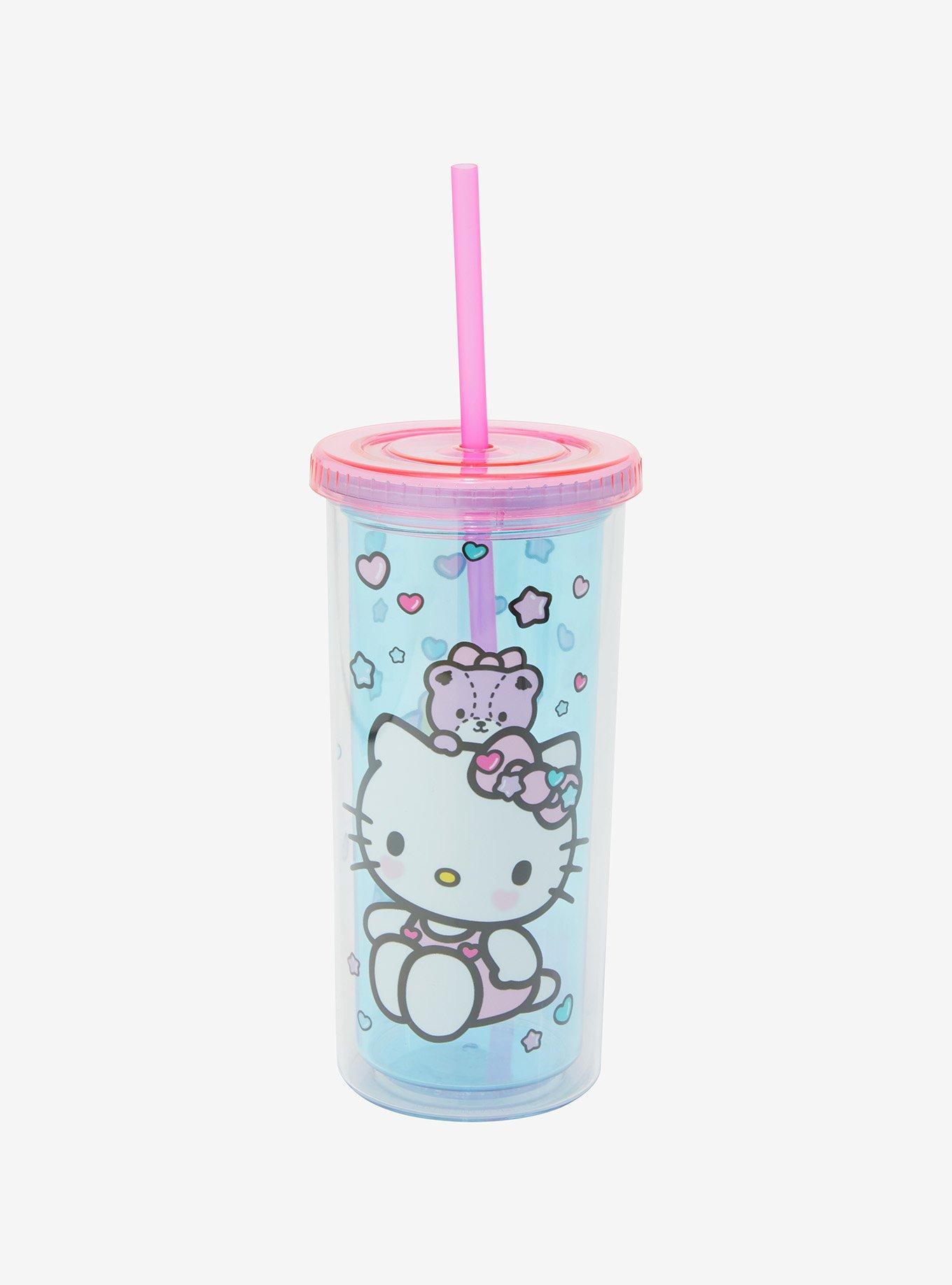 Hello Kitty Tiny Chum Donut Acrylic Travel Cup, , hi-res