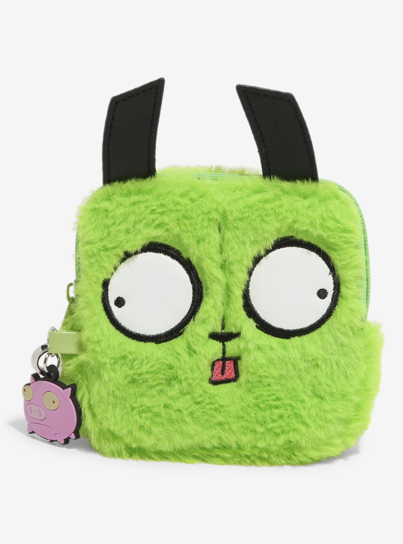 Invader Zim GIR Plush Coin Purse With Wrist Lanyard, , hi-res