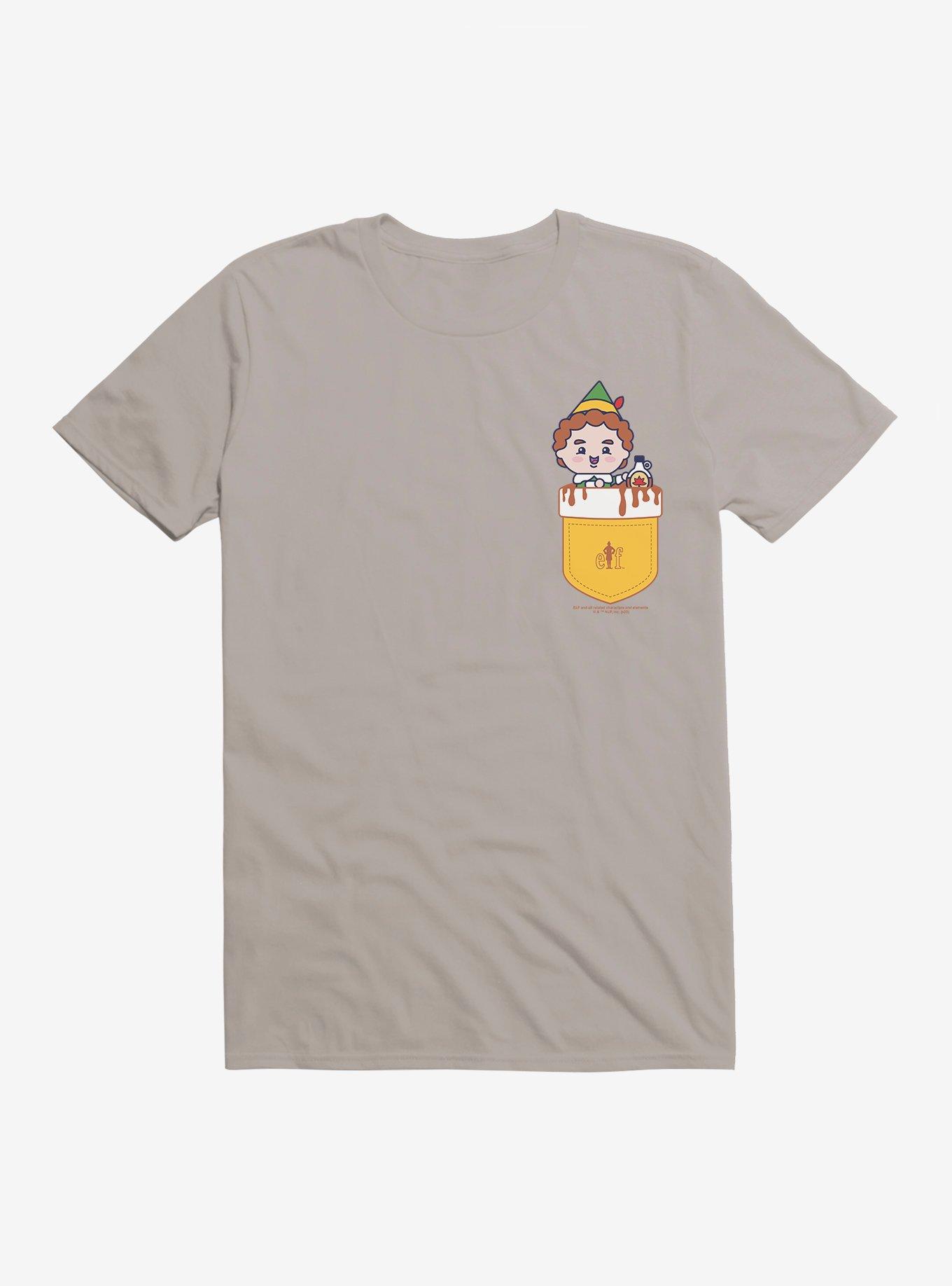 Elf Maple Syrup Faux Pocket T-Shirt