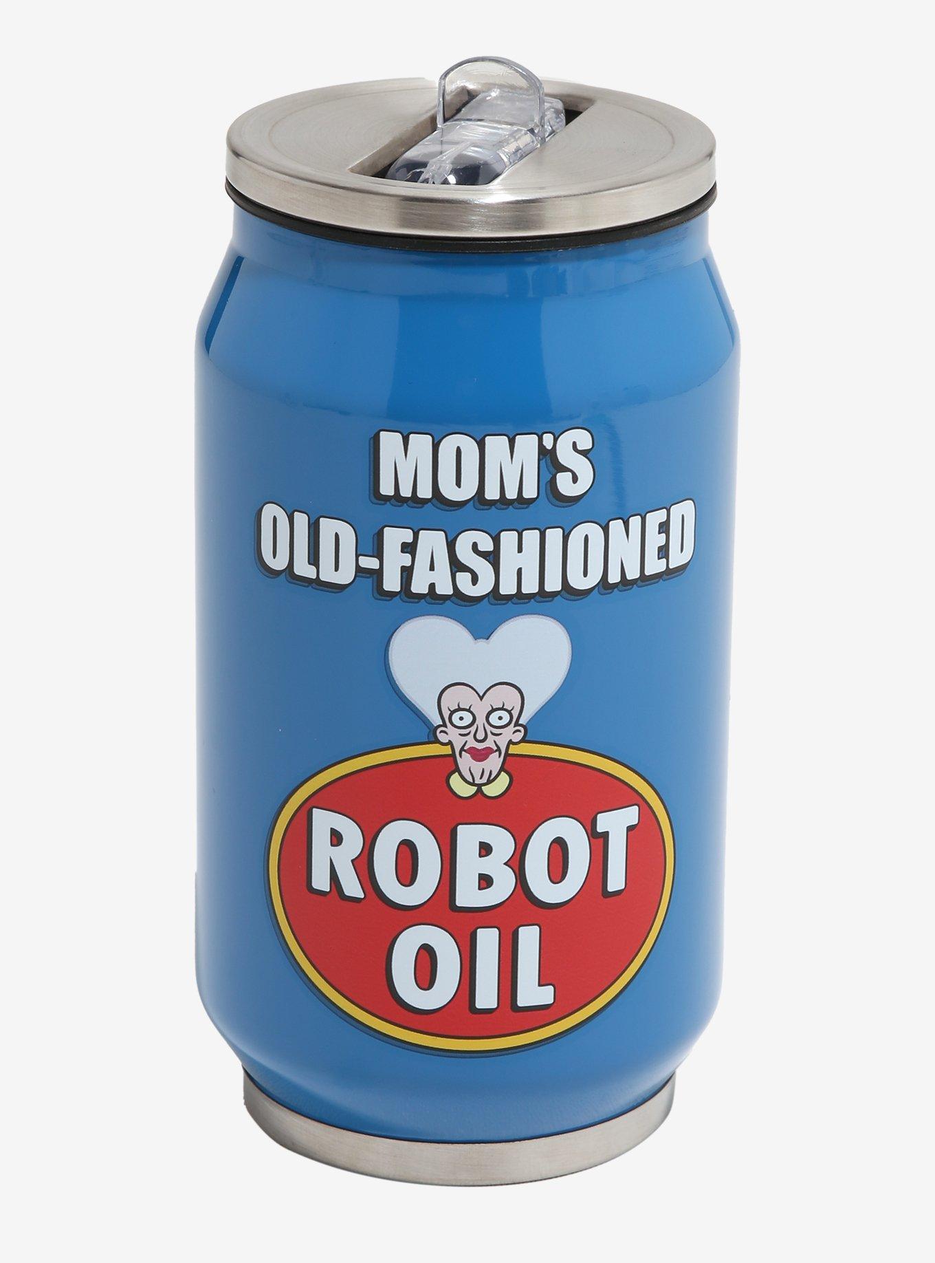 Futurama Robot Oil Soda Can Water Bottle | Hot Topic