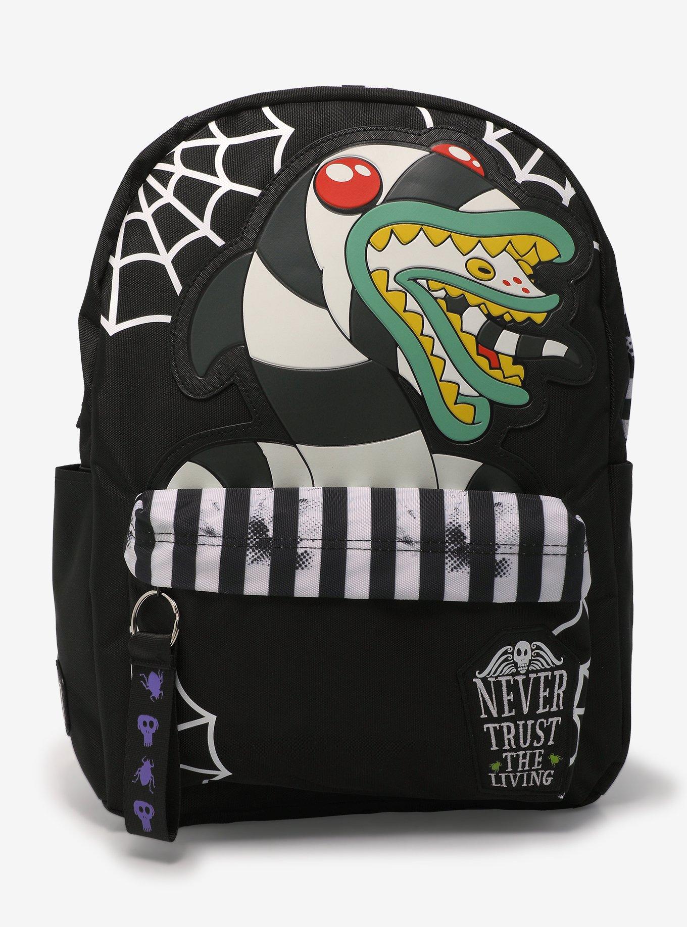 Beetlejuice Sandworm Glow In The Dark Backpack Hot Topic