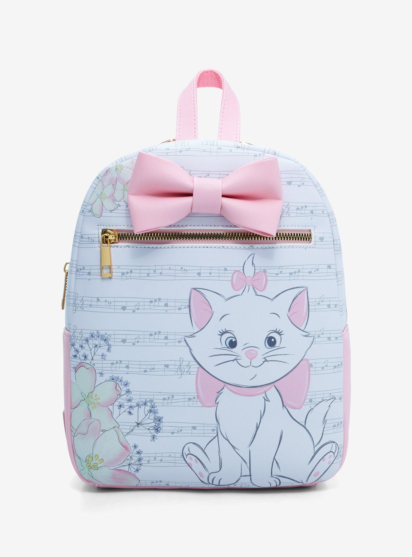 Disney The Aristocats Marie Musical Notes Mini Backpack