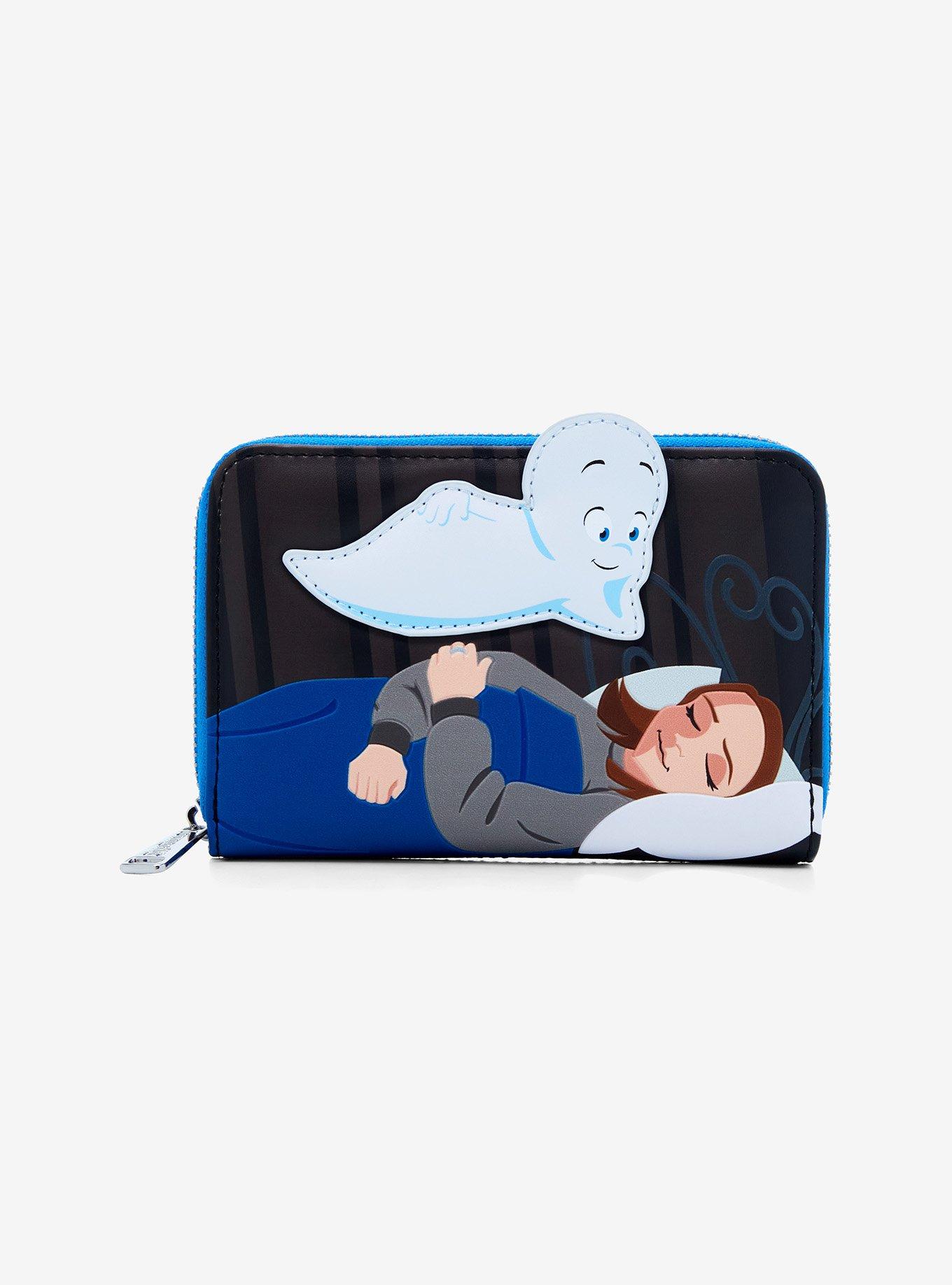 Loungefly Casper Can I Keep You Glow-In-The-Dark Zipper Wallet, , hi-res