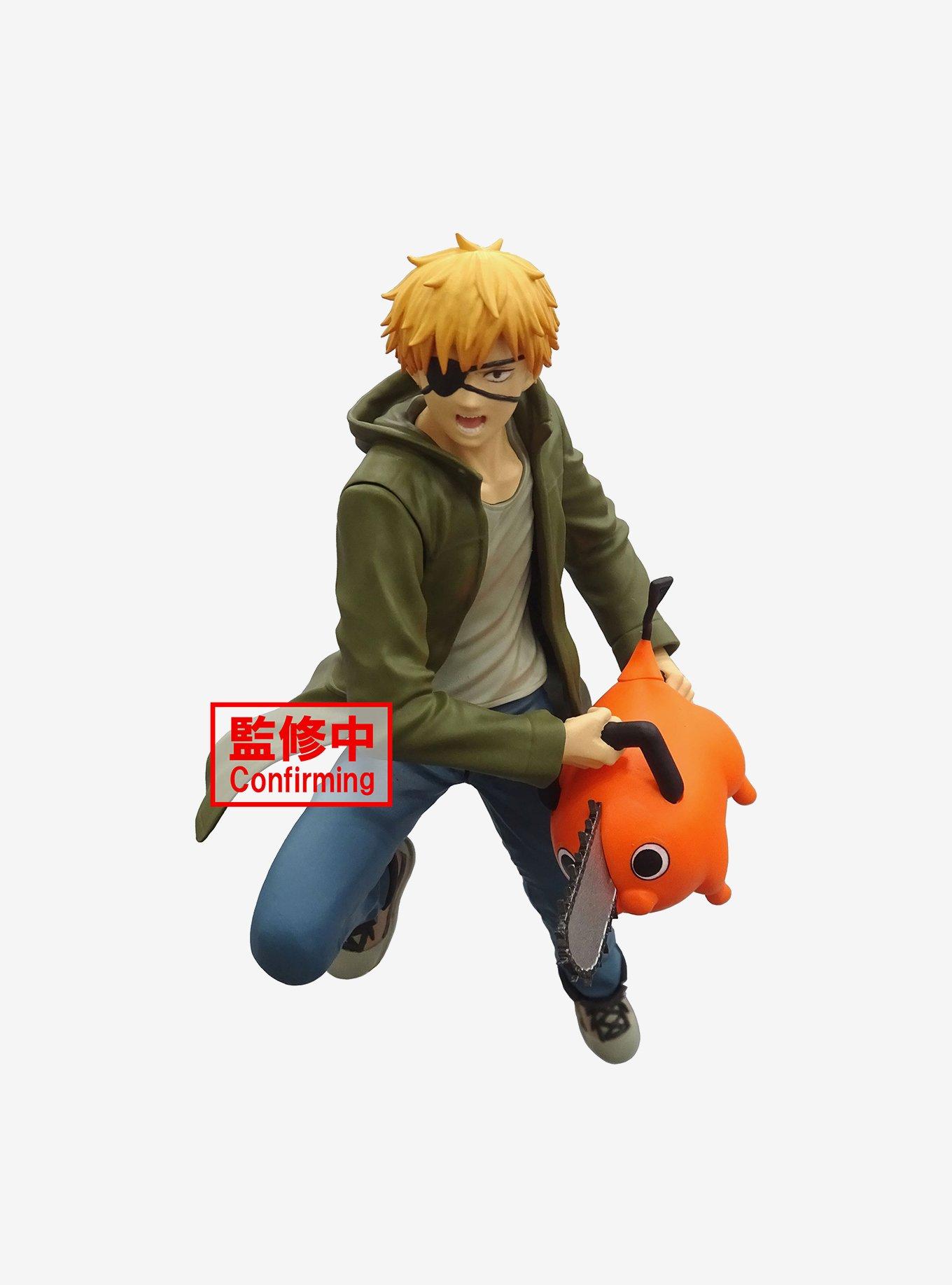 Bandai Spirits Chainsaw Man Denji & Pochita Vibrations Stars Prize Figure Set, , hi-res