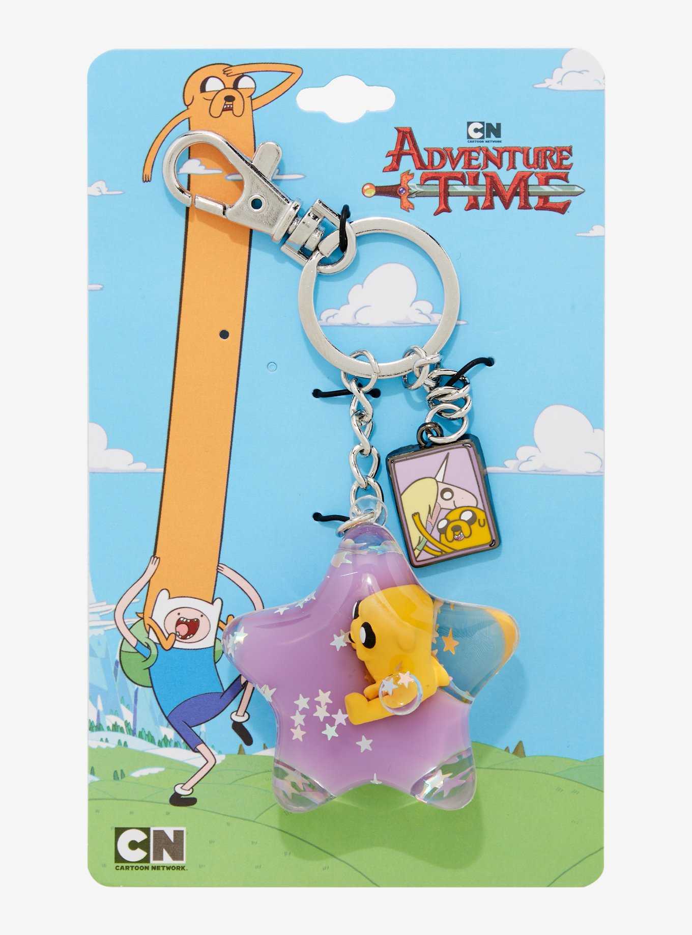 Adventure Time Jake Floating Multi-Charm Keychain, , hi-res