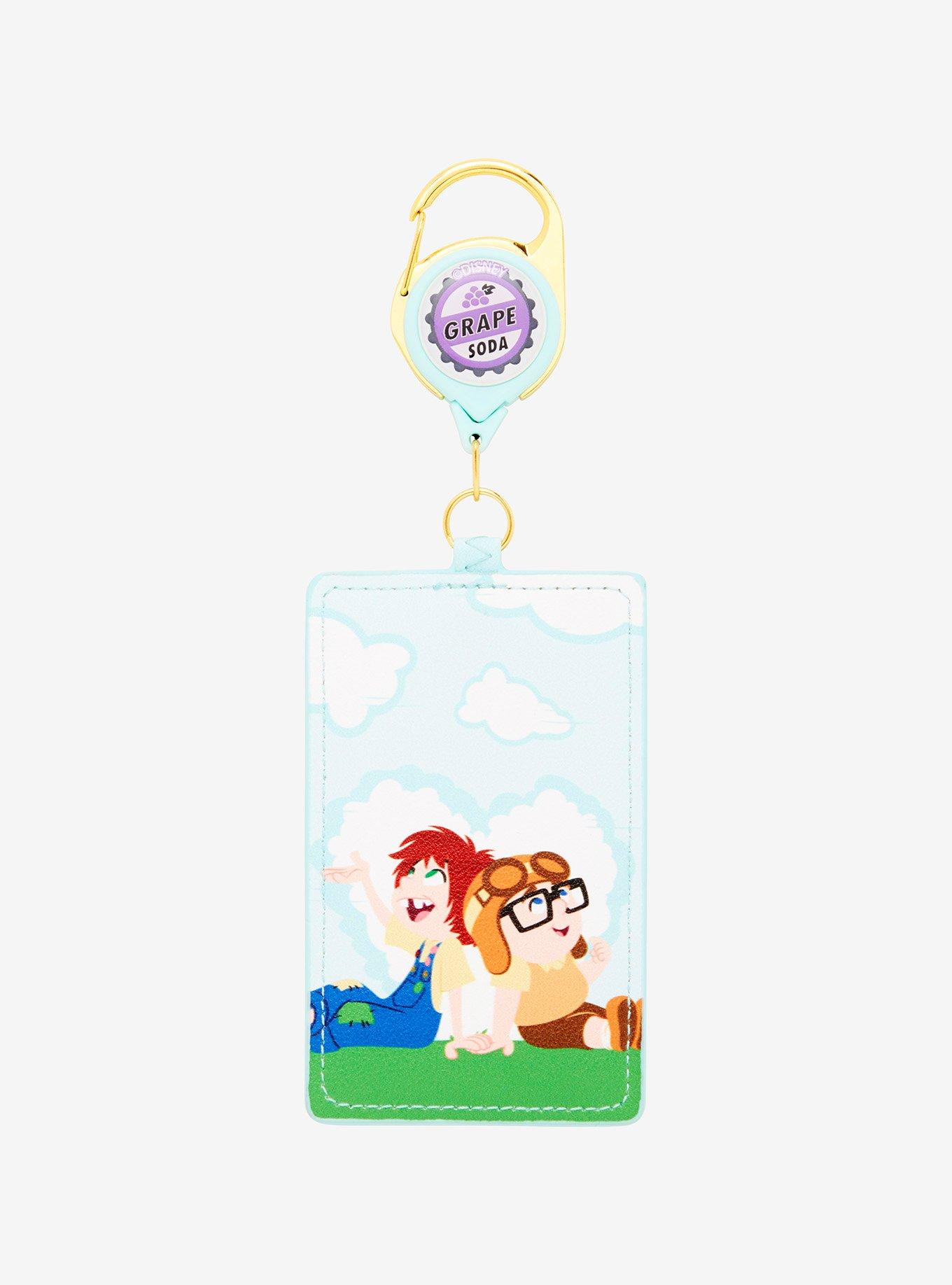 Disney Pixar Up Young Carl & Ellie Retractable Lanyard - BoxLunch Exclusive, , hi-res