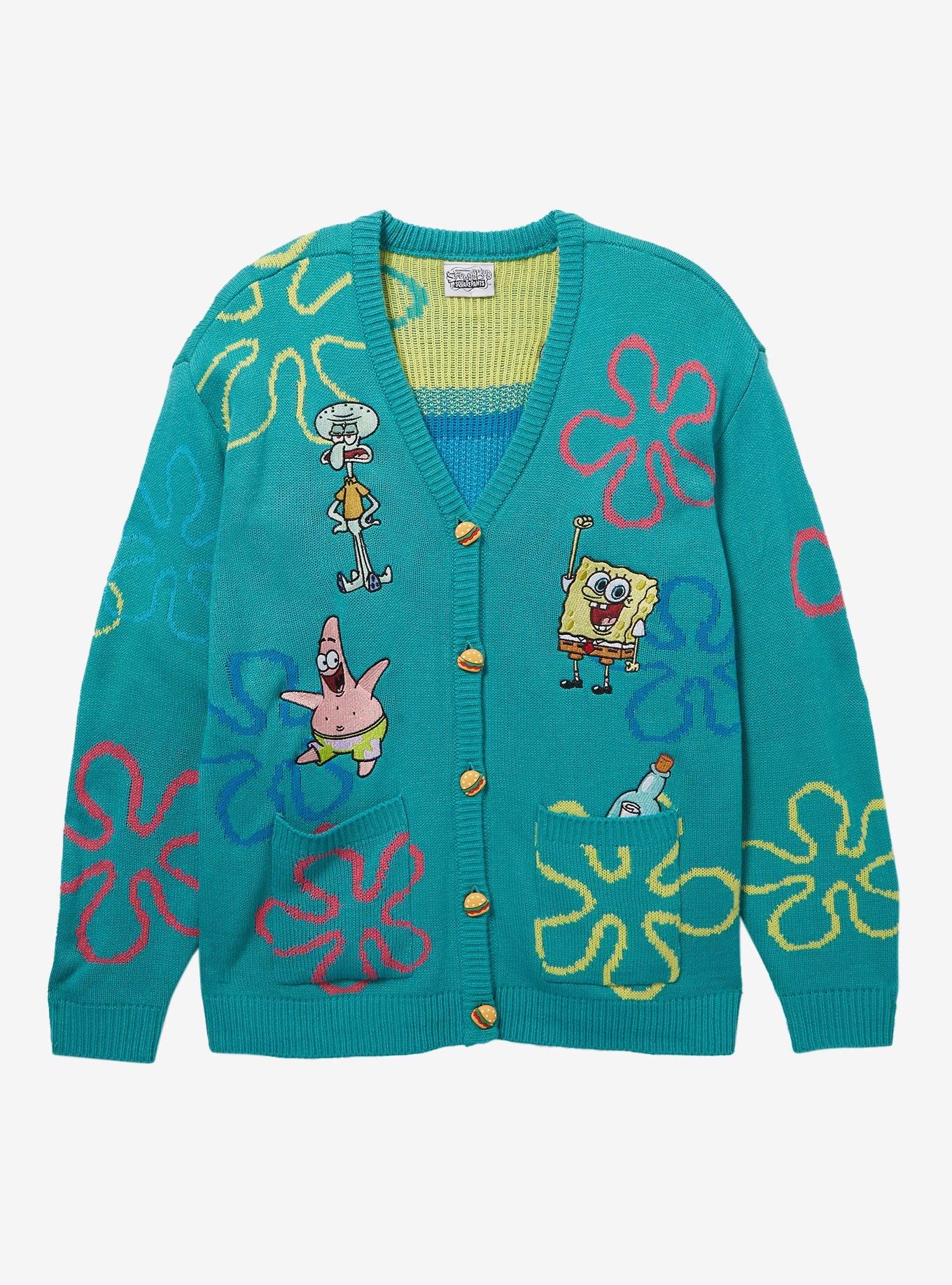 SpongeBob SquarePants Bikini Bottom Cardigan, MULTI, hi-res