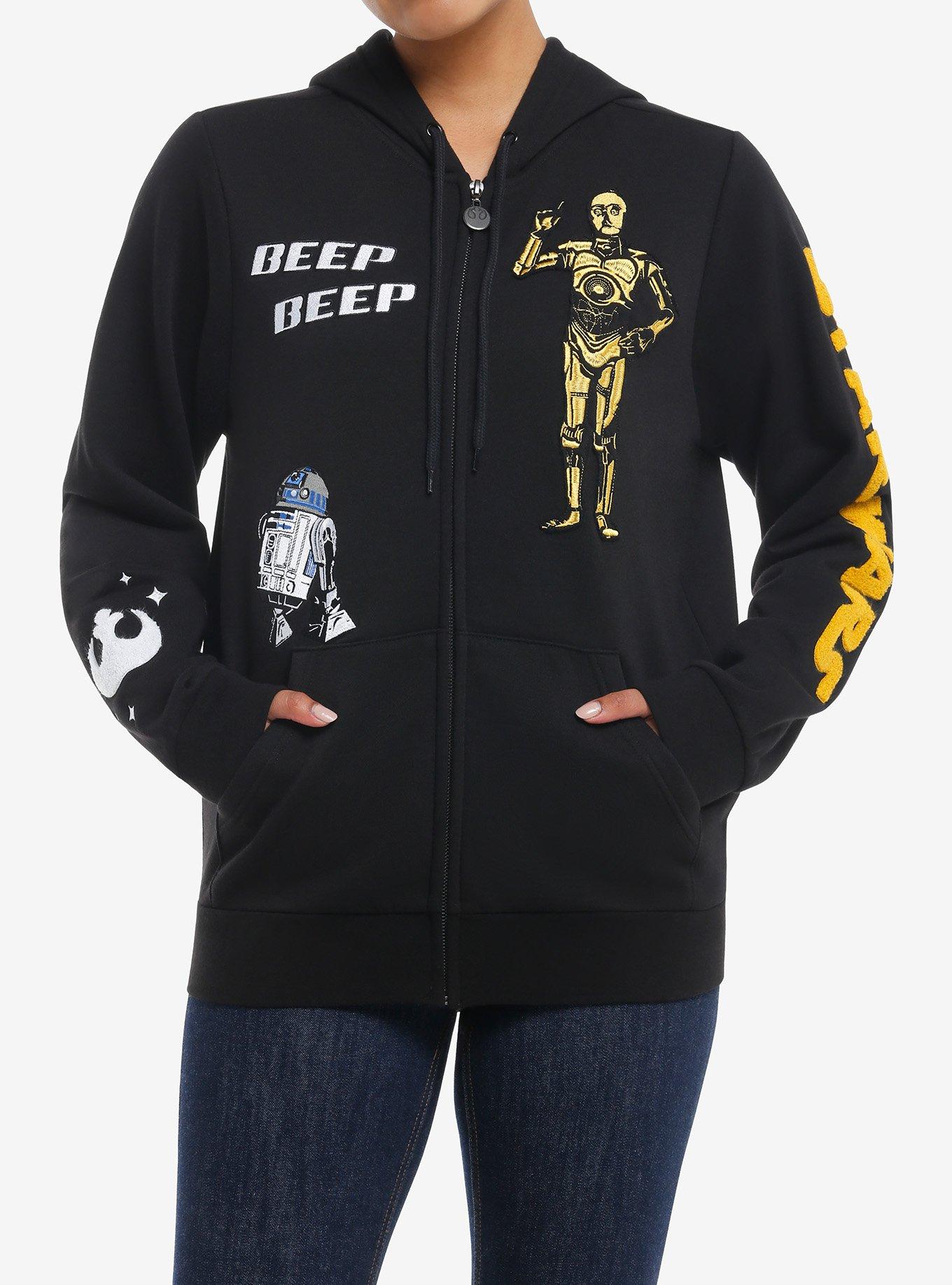 Her Universe Star Wars Droids Hoodie Her Universe Exclusive, MULTI, hi-res