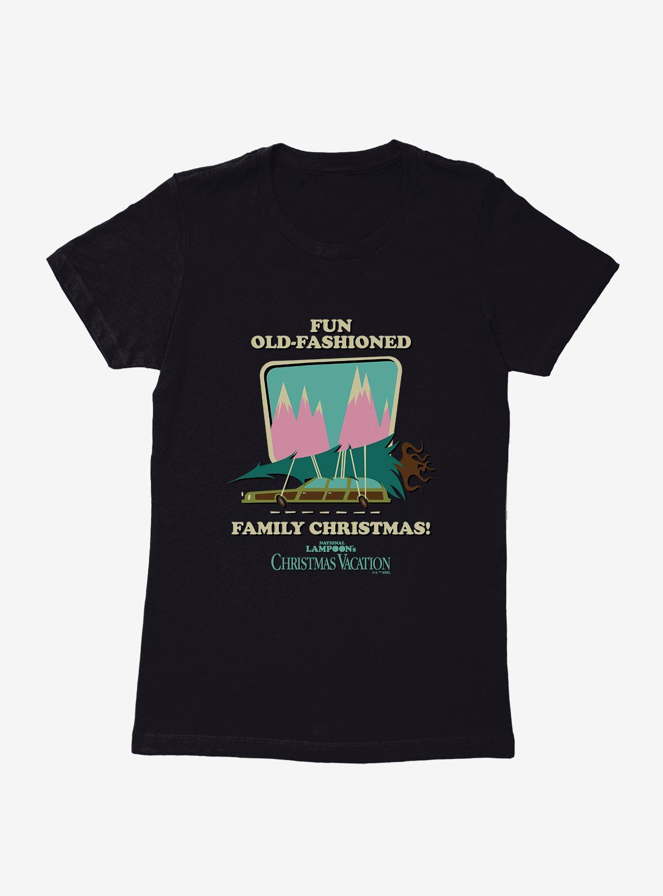 Christmas Vacation Fun Old-Fashioned Family Christmas! Womens T-Shirt, , hi-res