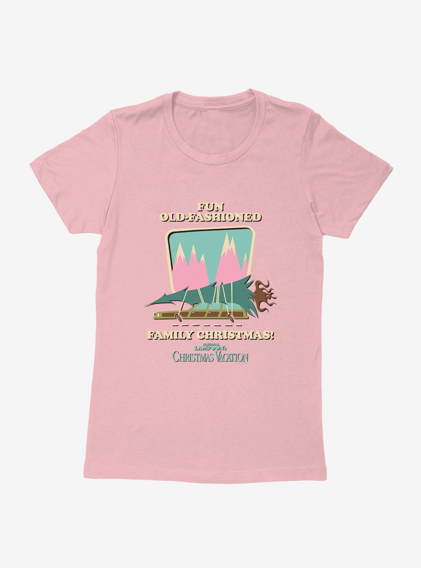 Christmas Vacation Fun Old-Fashioned Family Christmas! Womens T-Shirt