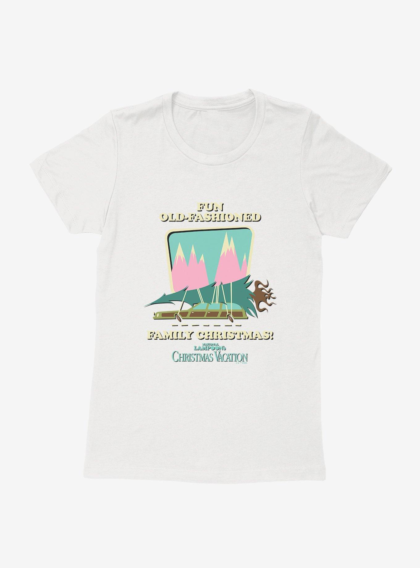 Christmas Vacation Fun Old-Fashioned Family Christmas! Womens T-Shirt