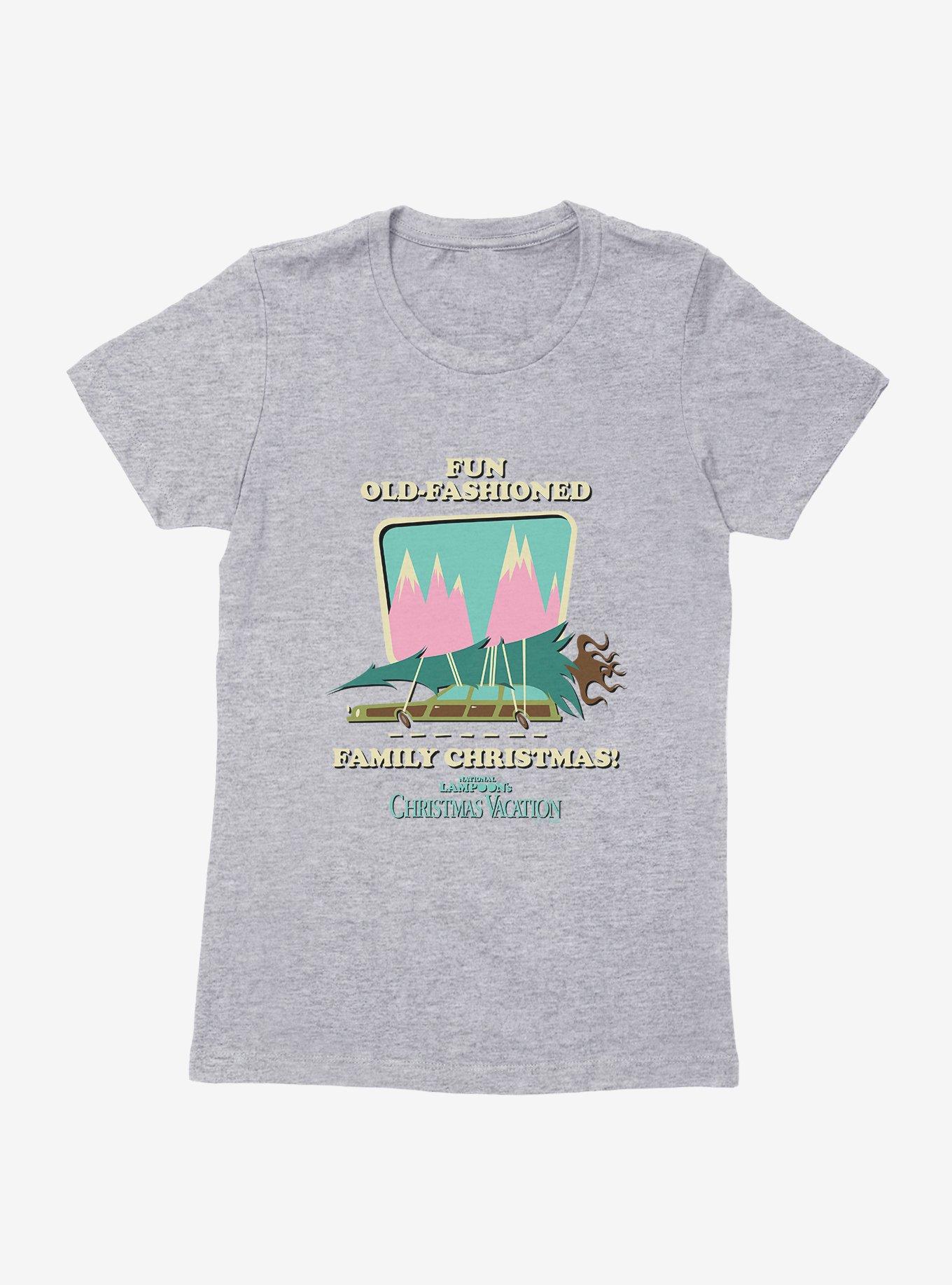 Christmas Vacation Fun Old-Fashioned Family Christmas! Womens T-Shirt