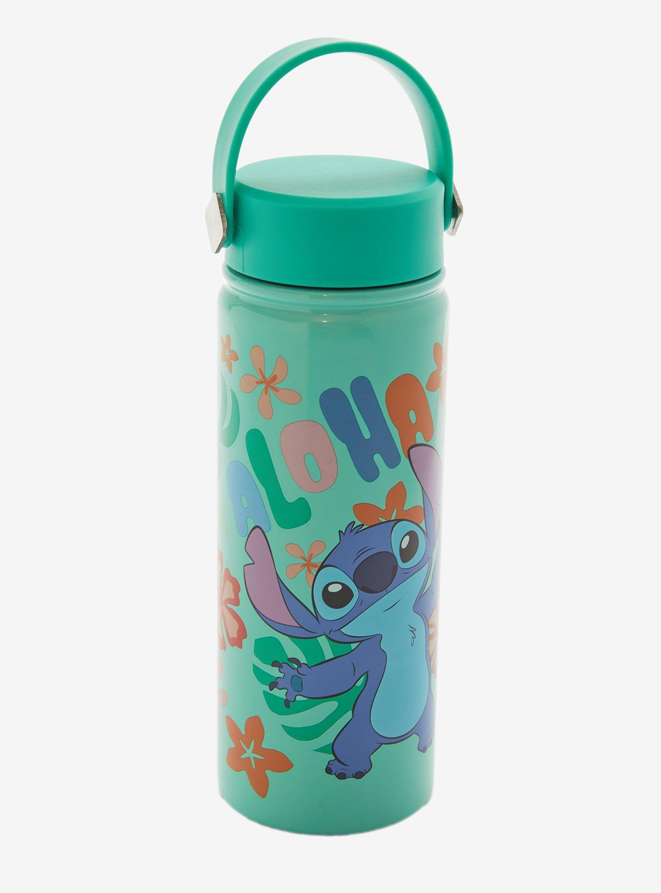 Disney Stitch Aloha Stainless Steel Water Bottle, , hi-res