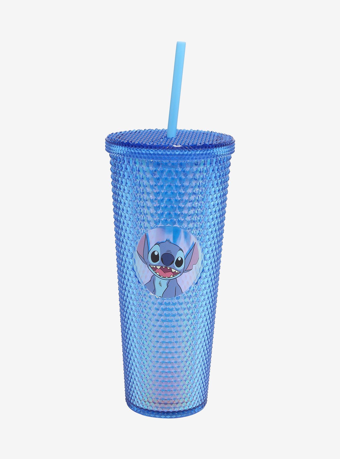 Disney Stitch Blue Pyramid Acrylic Travel Cup, , hi-res