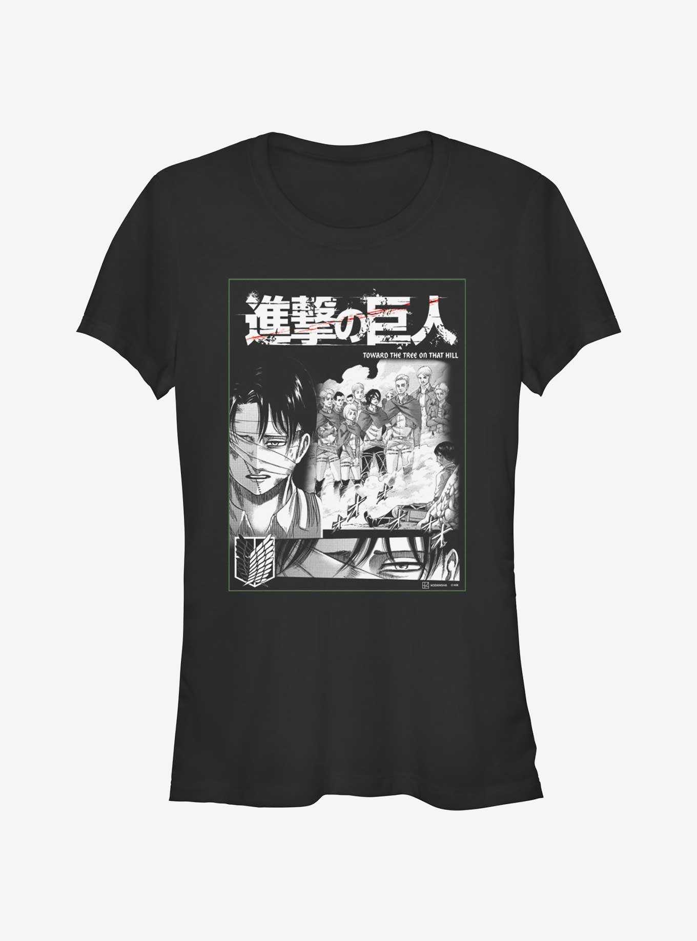 Attack on Titan Levi On The Hill Girls T-Shirt, , hi-res