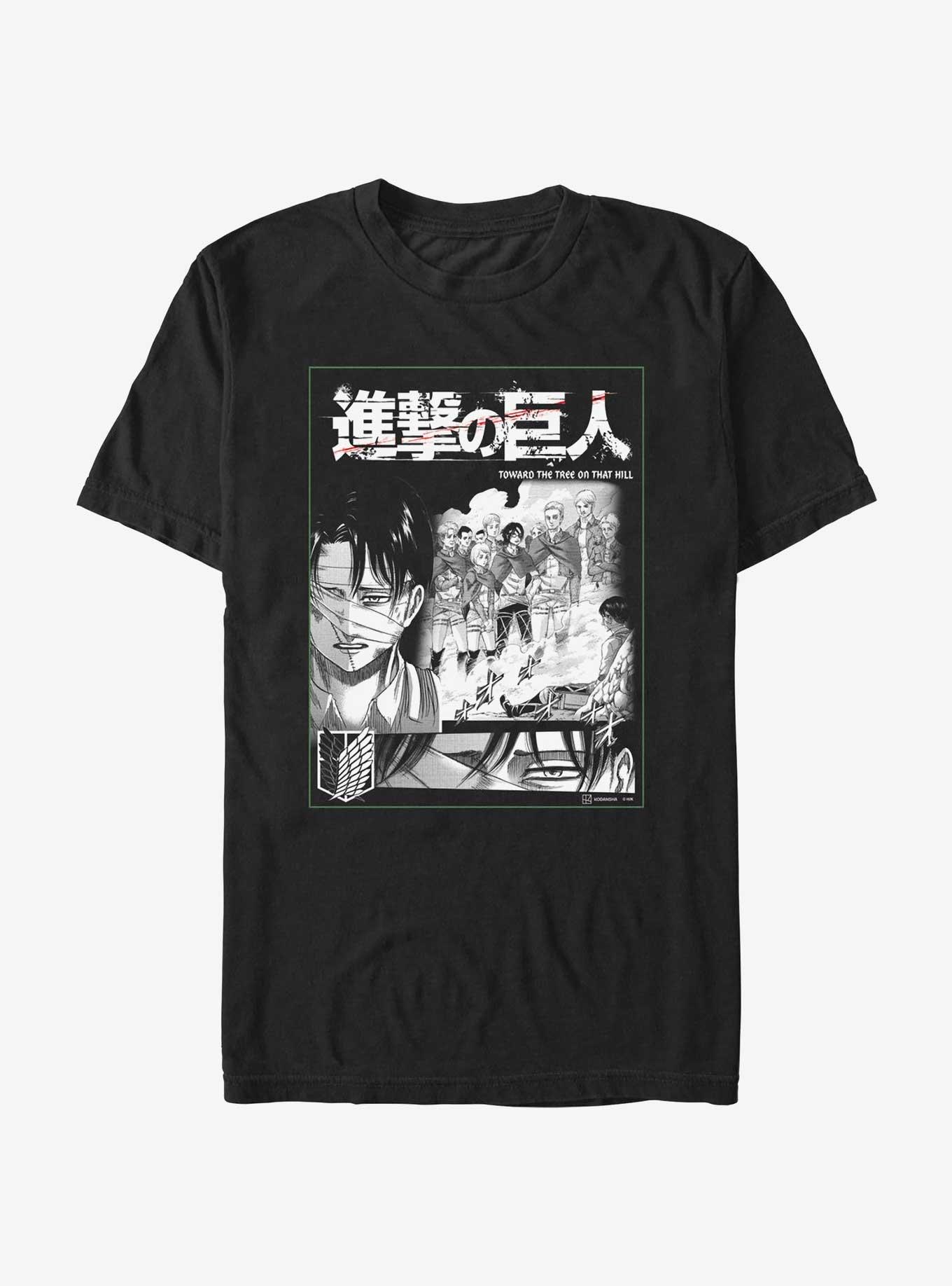 Attack on Titan Levi On The Hill T-Shirt, , hi-res