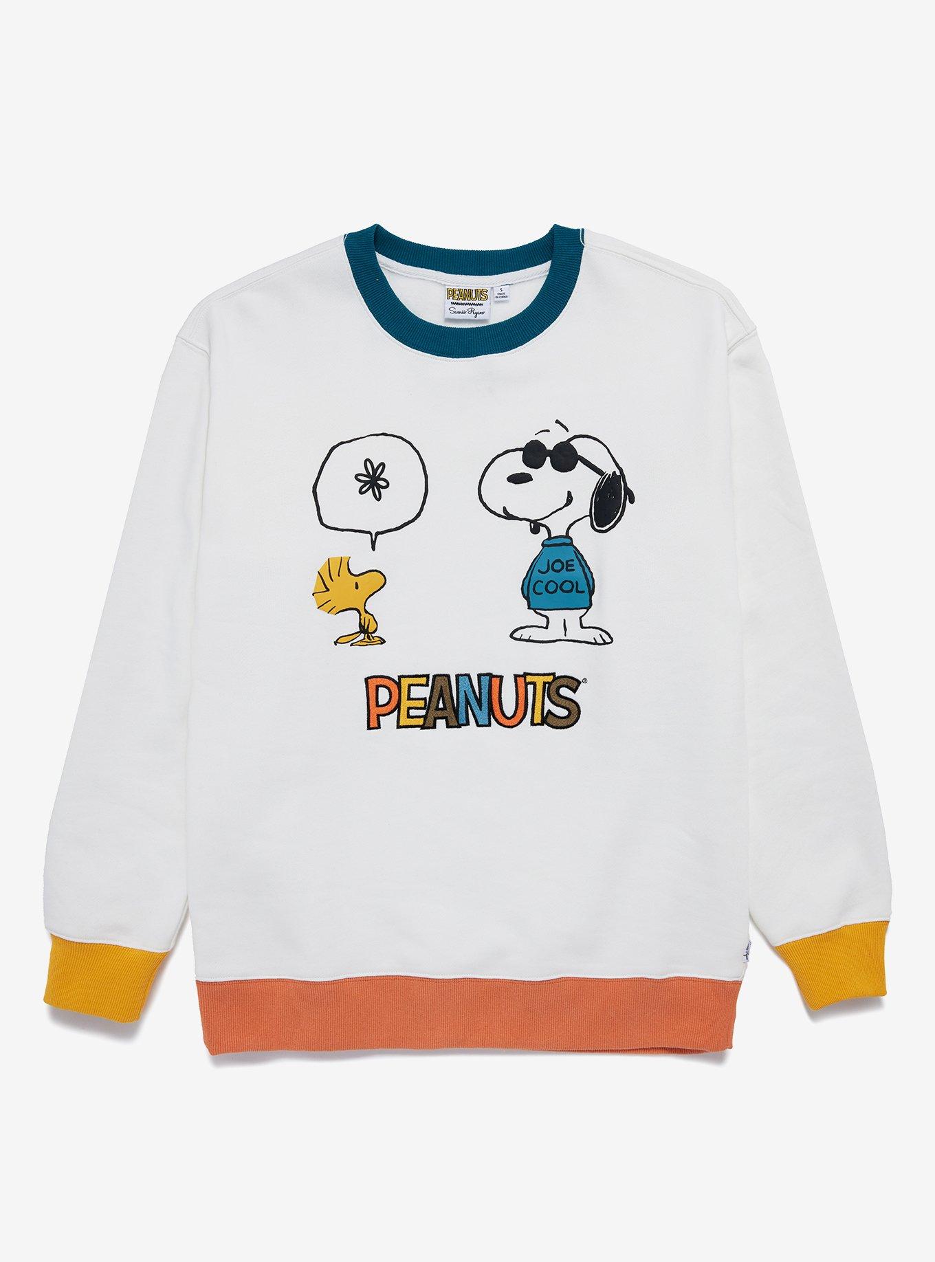 Samii Ryan Peanuts Snoopy and Woodstock Women's Crewneck, , hi-res