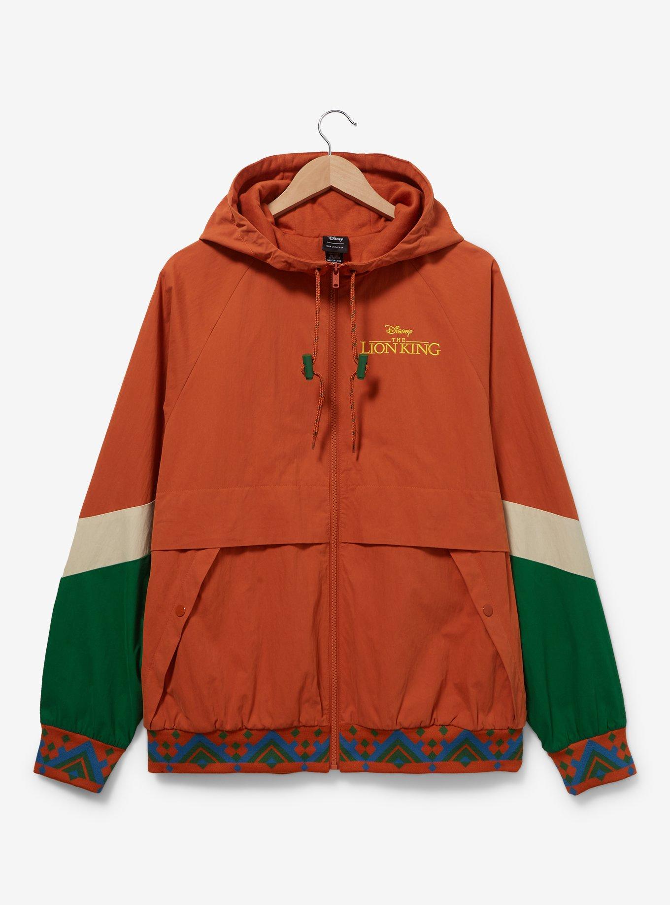Our Universe Disney The Lion King Simba & Nala Color Block Windbreaker - BoxLunch Exclusive