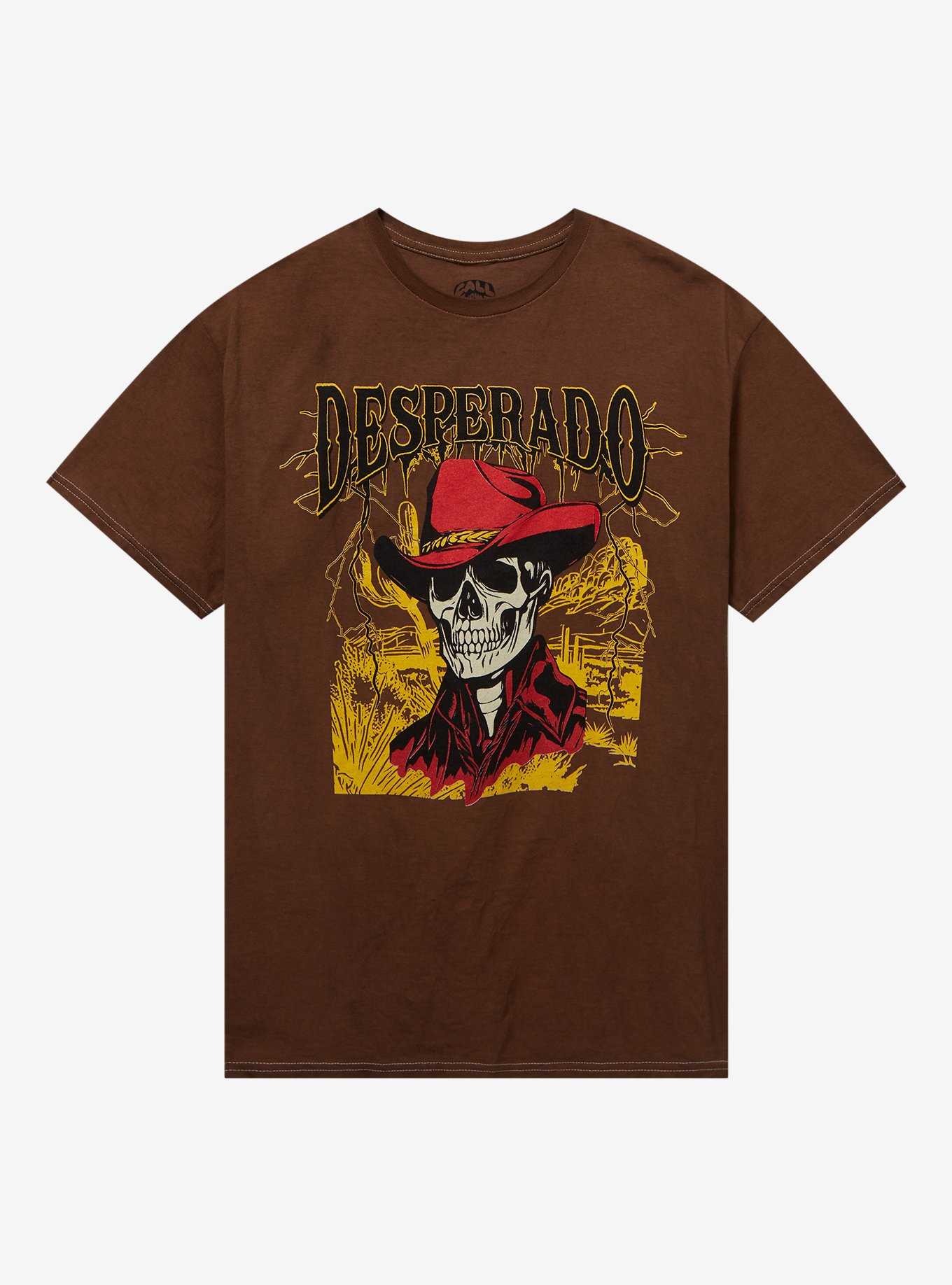 Desperado Skeleton Cowboy T-Shirt, , hi-res