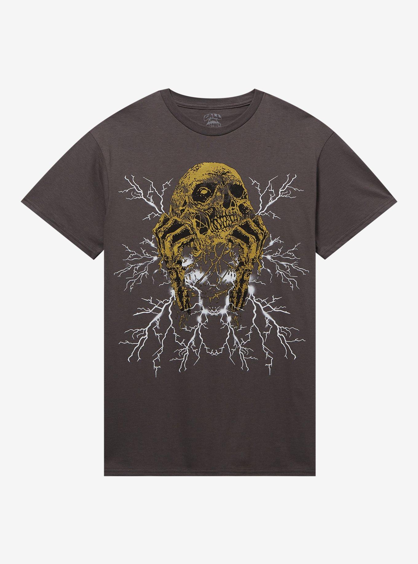 Skull Lightning T-Shirt By Call Your Mother