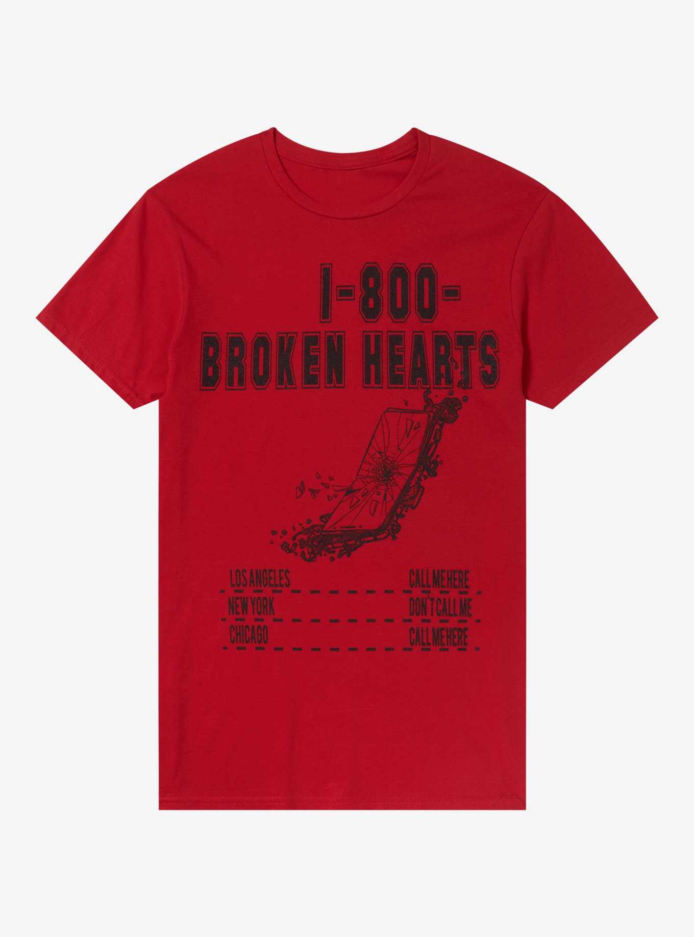 1-800-Broken Hearts T-Shirt, , hi-res