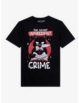 Crime Cat T-Shirt By Snouleaf, , hi-res