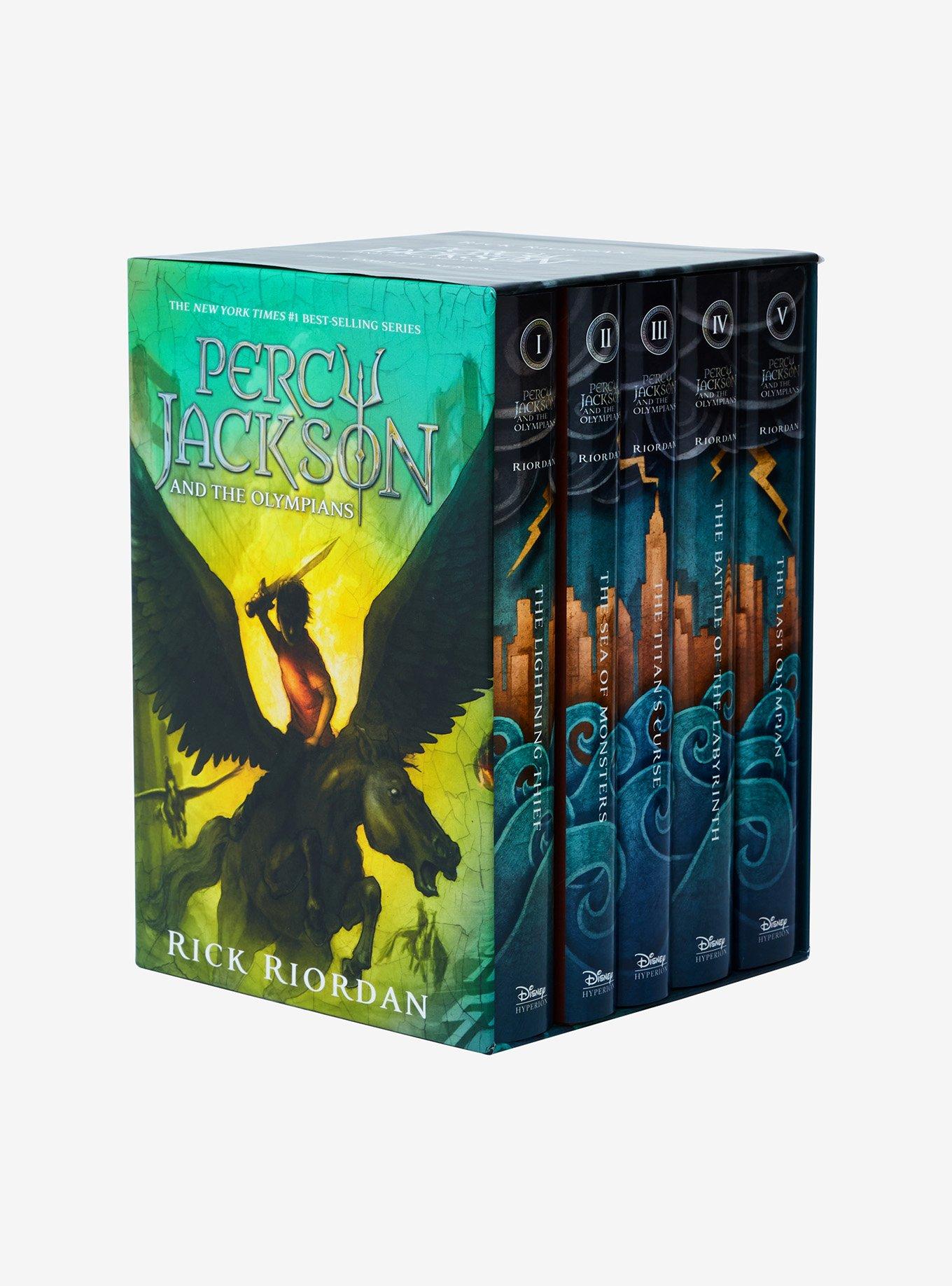 Percy Jackson & The Olympians Hardcover Book Box Set