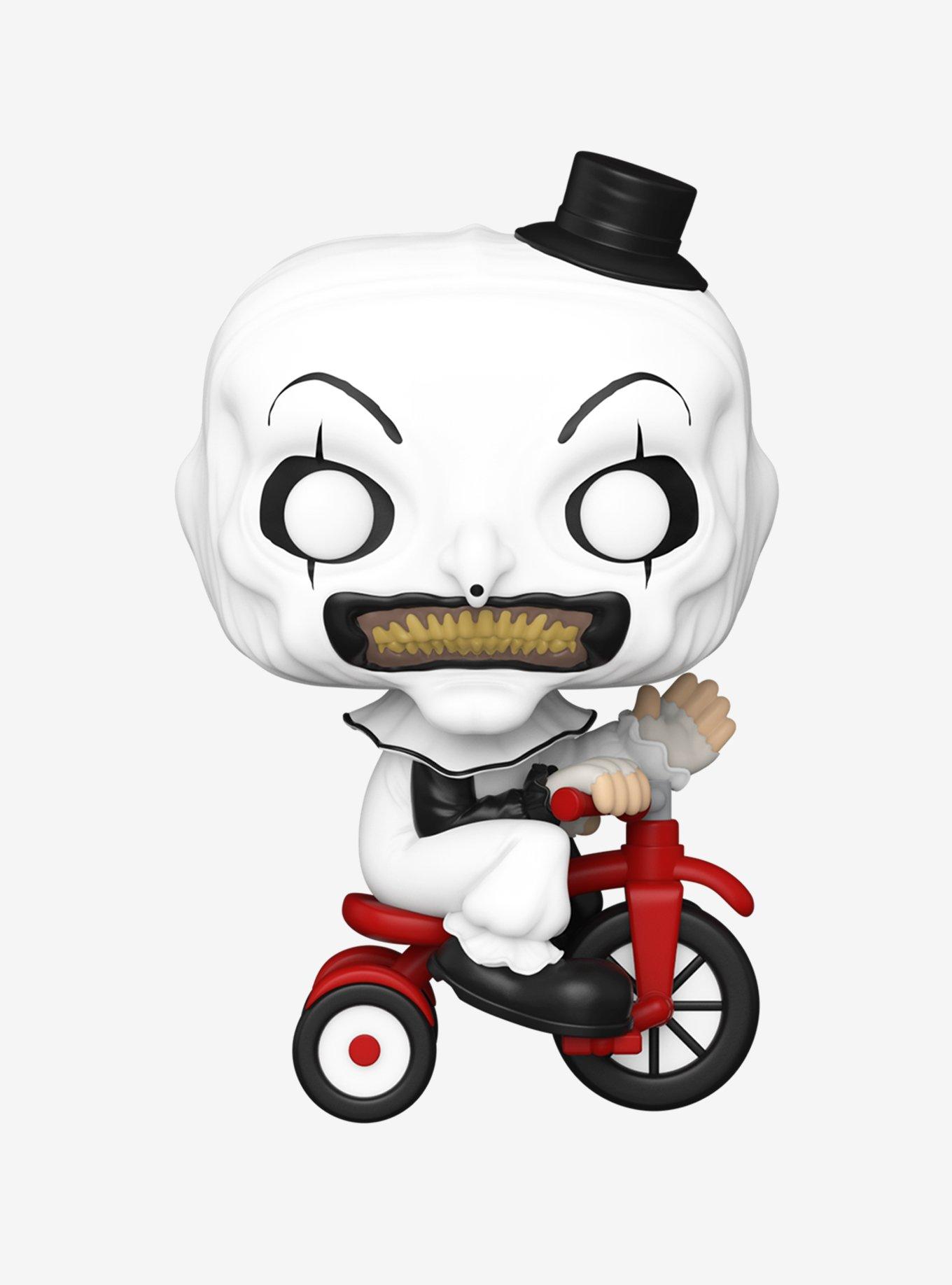 Funko Terrifier Pop! Movies Art The Clown With Bike Vinyl Figure, , hi-res