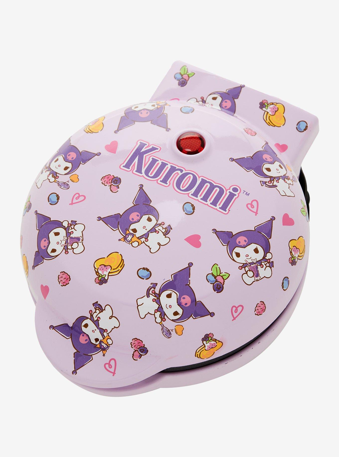 Sanrio Kuromi Allover Print Mini Waffle Maker, , hi-res