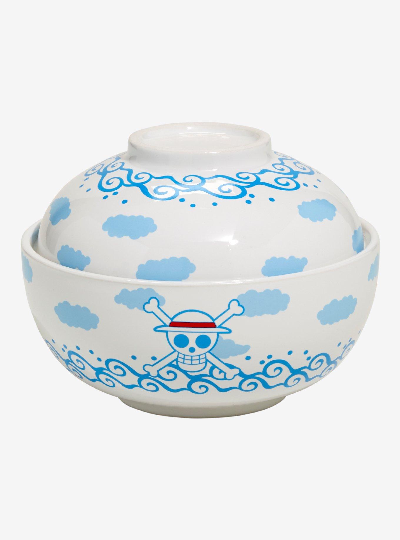 One Piece Straw Hat Crew Jolly Roger Rice Bowl Set, , hi-res