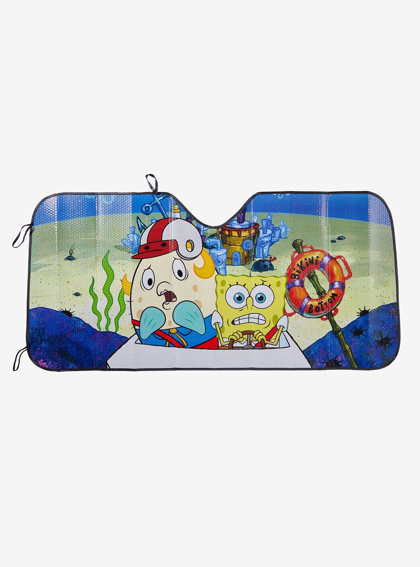 SpongeBob SquarePants Mrs. Puff & SpongeBob Boating Scene Sunshade - BoxLunch Exclusive